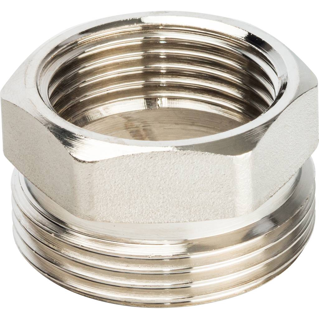 Разъемное соединение STOUT американка ВН никелированное, уплотнение под гайкой 1 o-ring кольцо, SFT-0041-000001