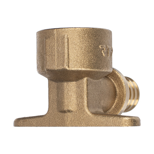 Водорозетка аксиальная, латунь, внутренняя резьба,20х3/4, желтый, RTP