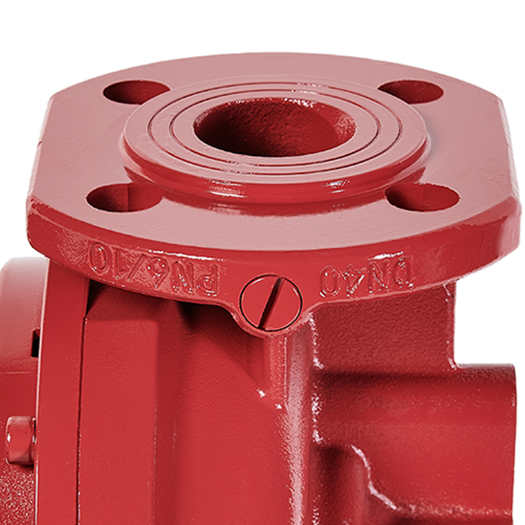 Насос циркуляционный фланцевый трехскоростной ROMMER 40-120F 380V