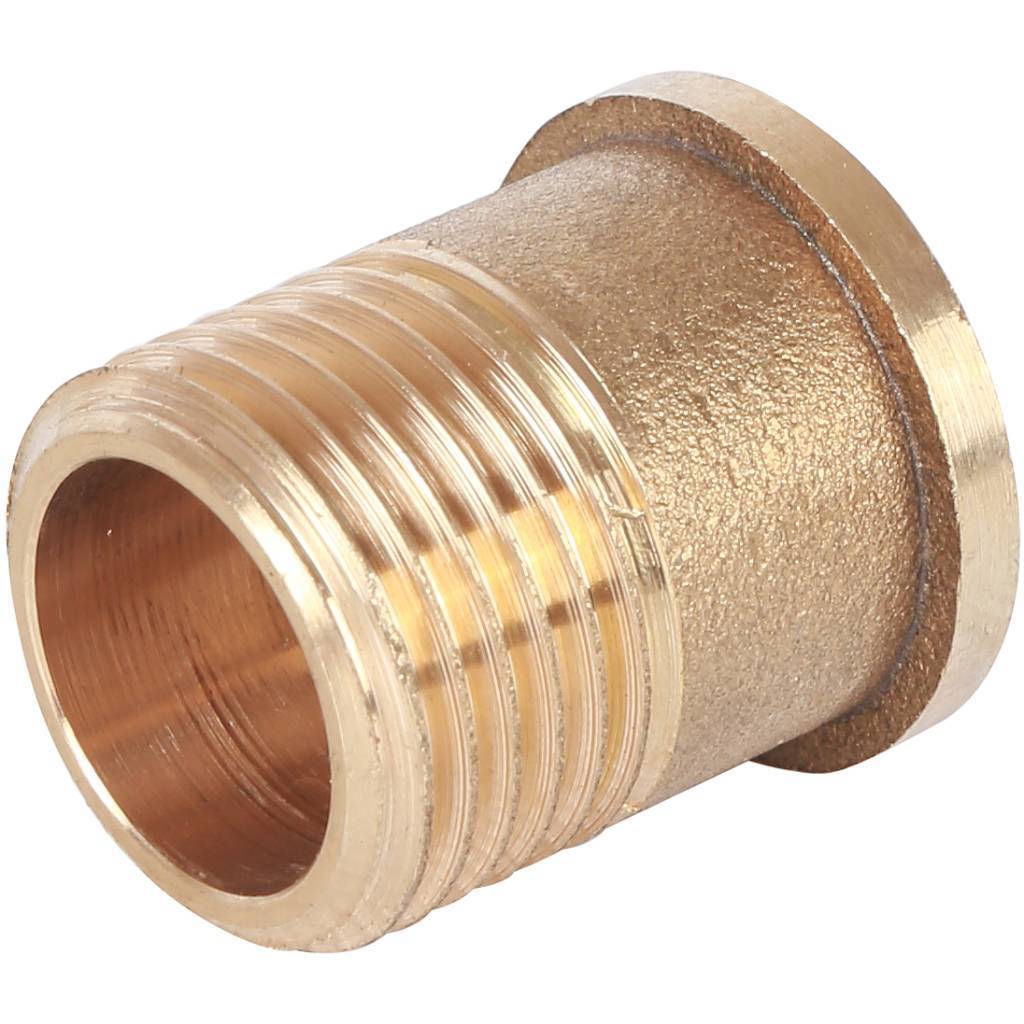 Штуцер с накидной гайкой под плоскую прокладку STOUT G 1/2M-G3/4RN, SVM-0071-001520