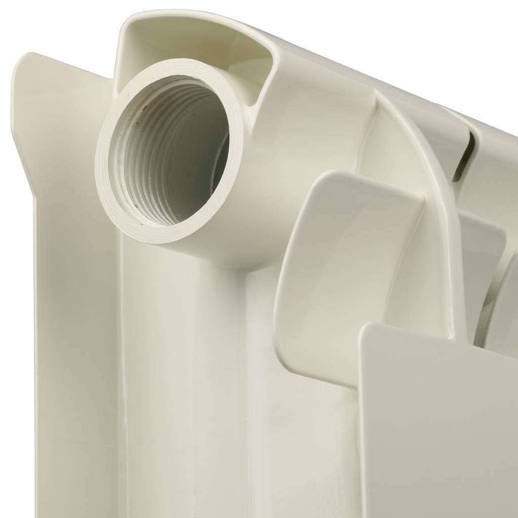 Радиатор алюминиевый Global VOX EXTRA 350 10 секций боковое подключение (белый RAL 9010), 83541