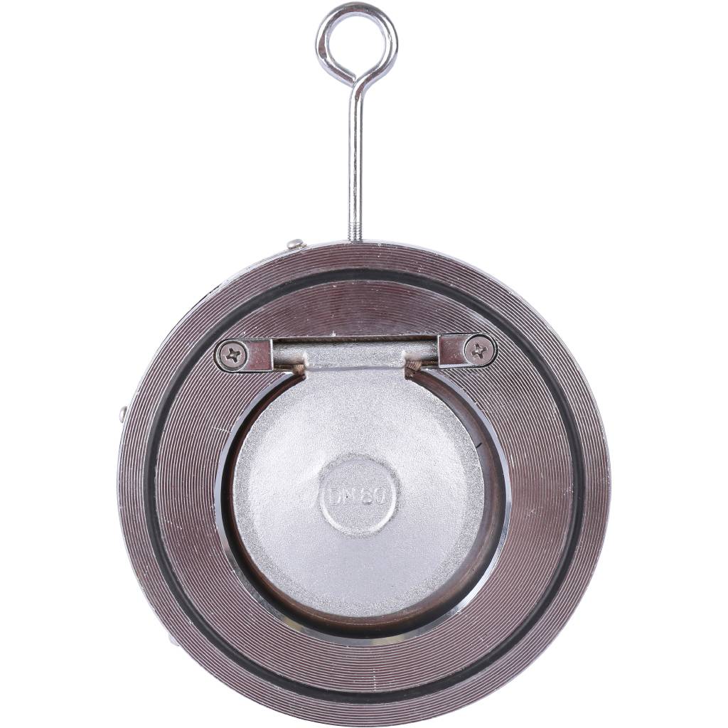 Клапан обратный Tecofi Ду80 Ру16 1/ств стальной межфланцевый стальной, CB5440-0080