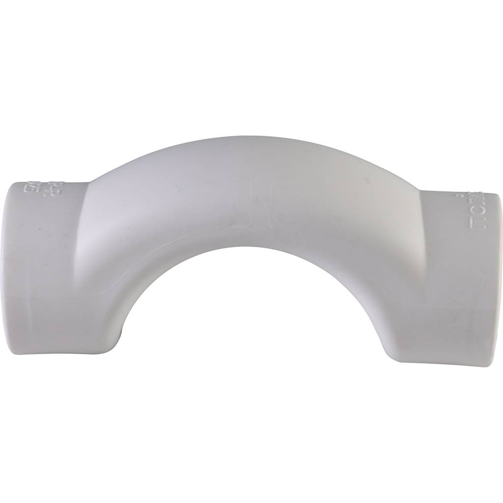 Обводное колено Политэк d=20 для полипропиленовых труб под сварку (цвет белый), 9000010025