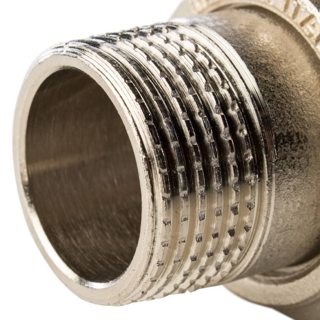 Кран шаровой полнопроходной STOUT ВР/НР, ручка бабочка 1, американка, SVB-0007-000025