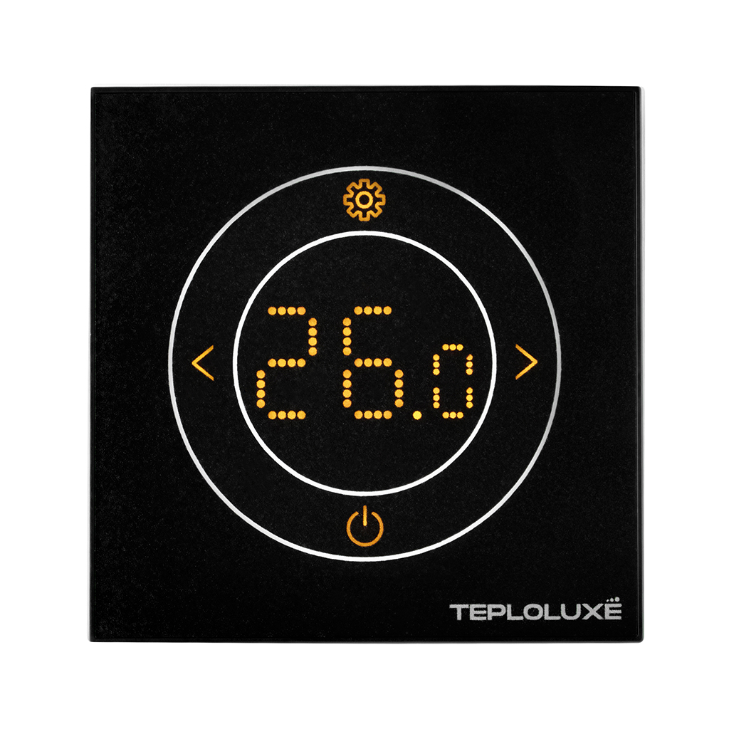 Терморегулятор электронный Теплолюкс Solus Zen Wi-Fi черный/черный, 100000379400
