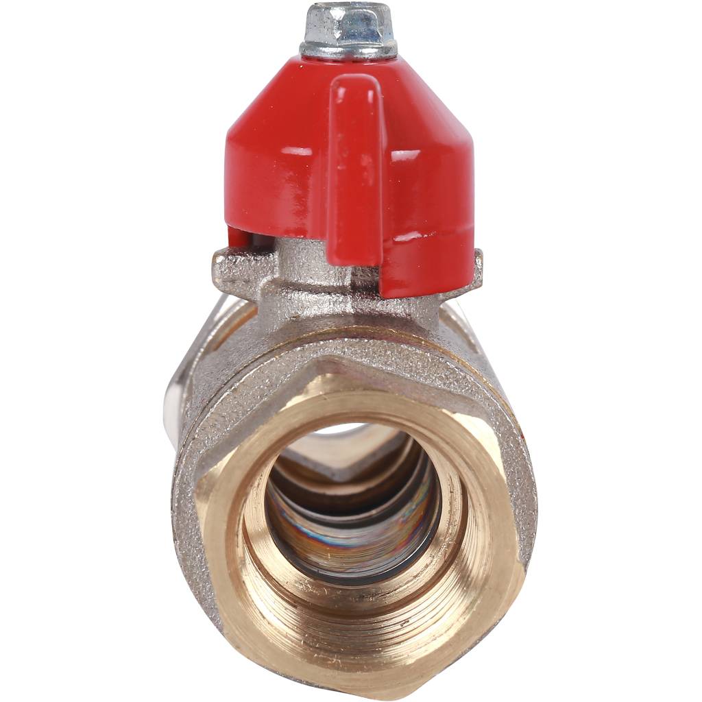 Кран шаровой Itap IDEAL 098 1/2 с накидной гайкой полнопроходной (бабочка)