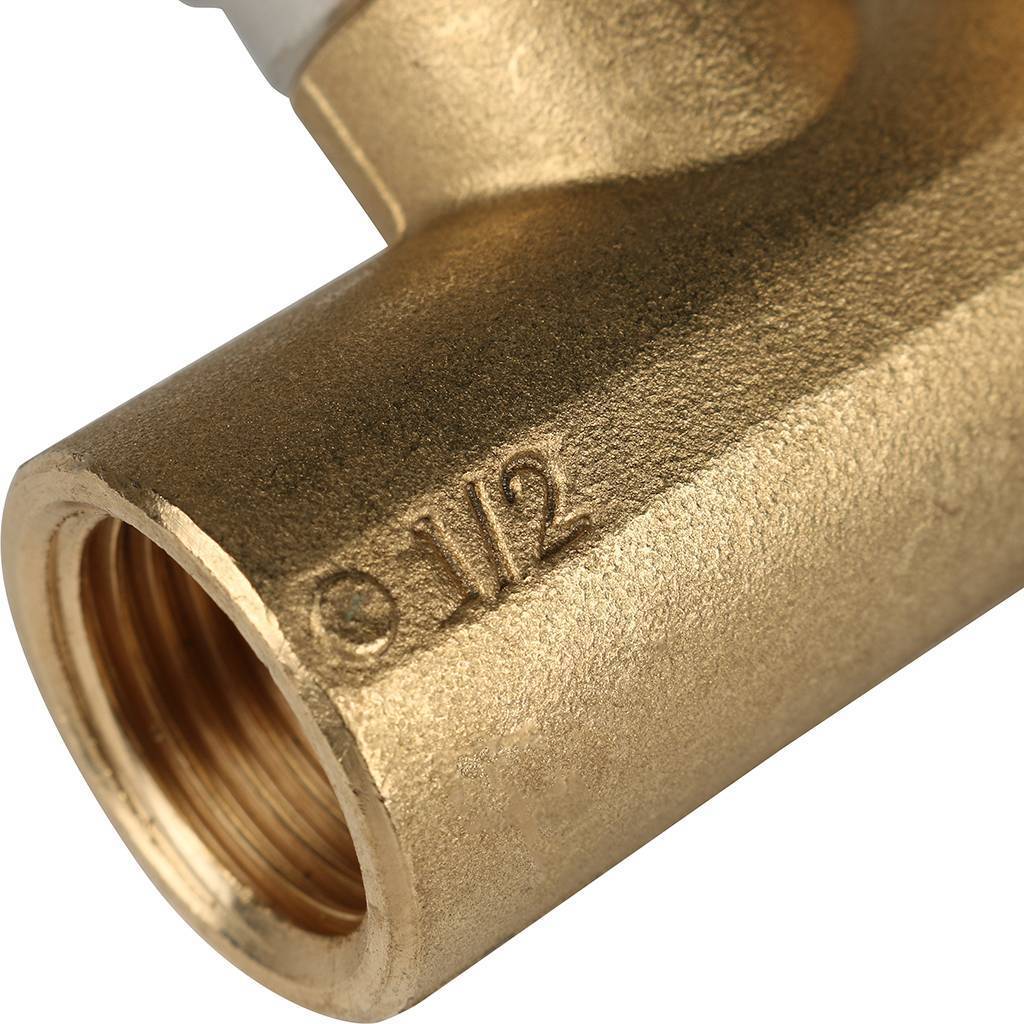 Угольник STOUT настенный с креплением удлинённый 1/2 х20 для металлопластиковых труб прессовой, SFP-0012-001220