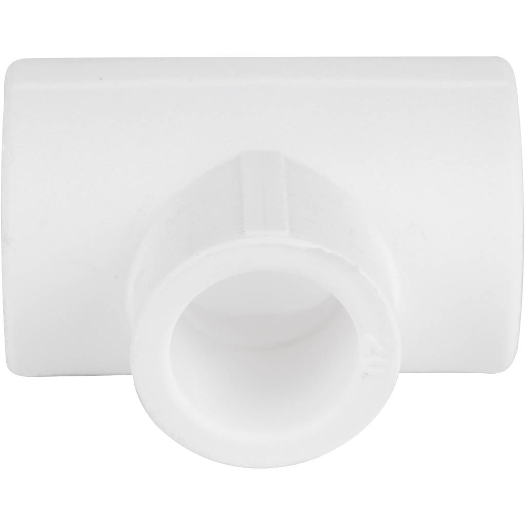 Тройник переходной Kalde 25х20х25 для полипропиленовых труб под сварку (цвет белый), R.3212-tio-252025