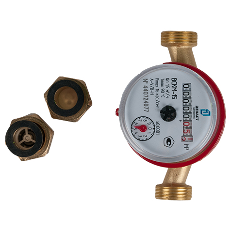 Счетчик воды Декаст ВСКМ-15 (110 мм, с кмч с ОК), 72-15-244