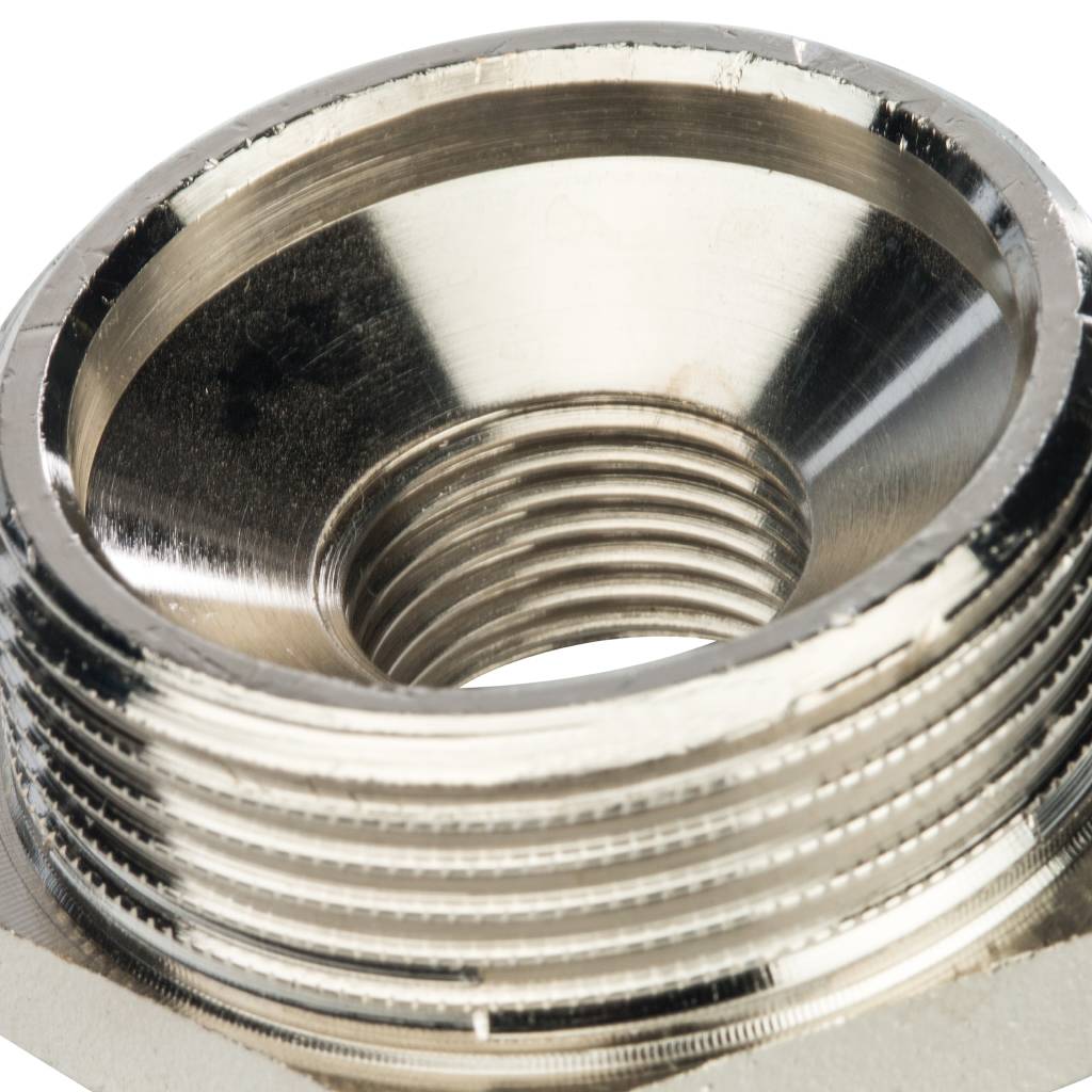 Футорка STOUT никелированная 1 1/4X1/2, SFT-0029-011412