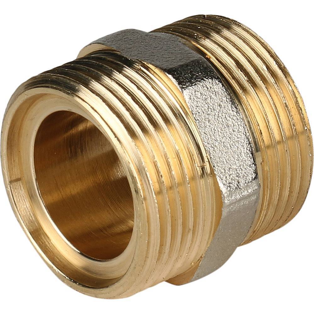 Муфта STOUT соединительная 20х20 для металлопластиковых труб винтовой, SFS-0005-000020