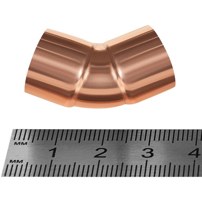 Отвод JINTIAN 45° ВП-ВП 15 из меди 15 под пайку JT-1504115