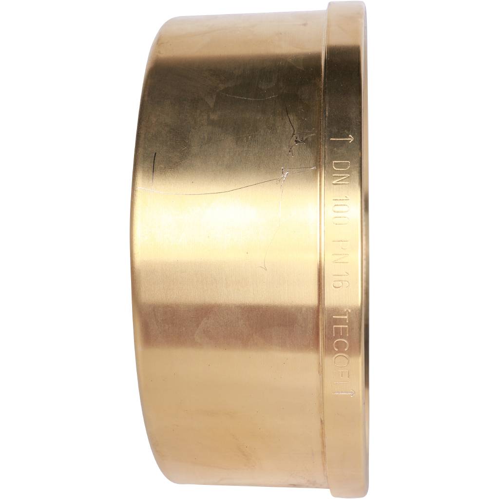 Клапан обратный осевой Tecofi Ду100 Ру16 межфланцевый из латуни, CA7441-0100