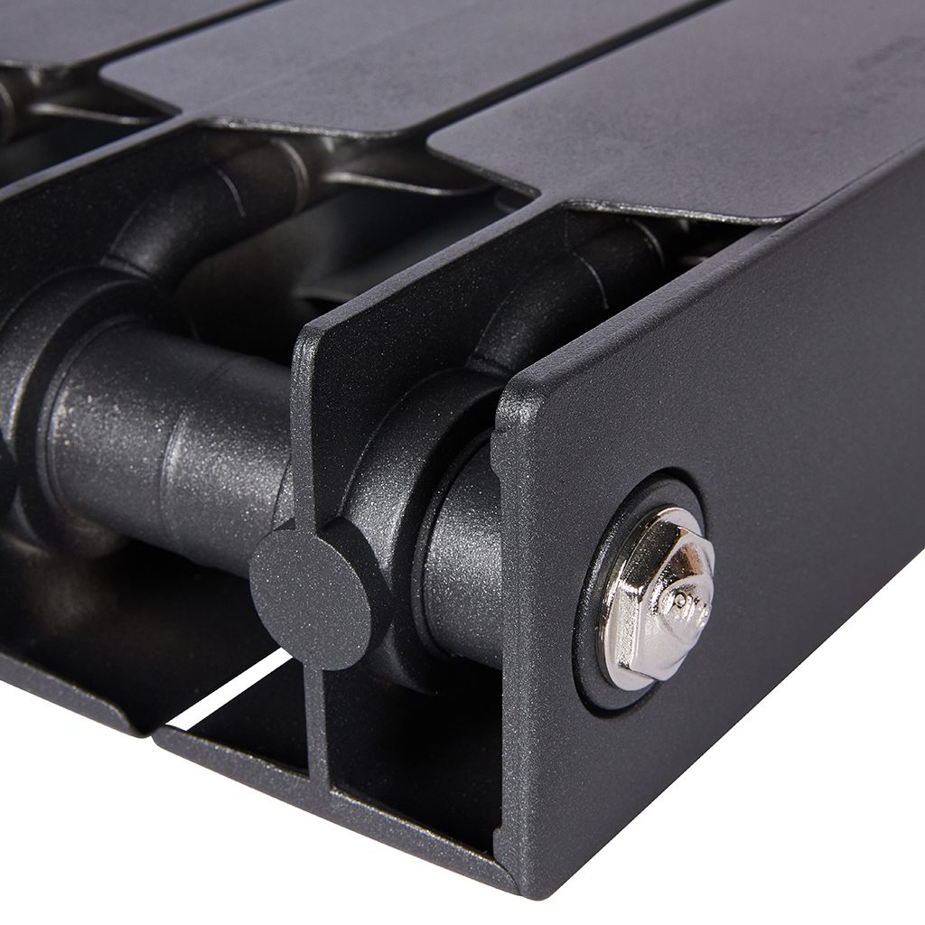 Радиатор биметаллический RIFAR SUPReMO VENTIL 500 SVR 4 секций нижнее правое подключение (Цвет АНТРАЦИТ), 4RS50.VR-4-AN