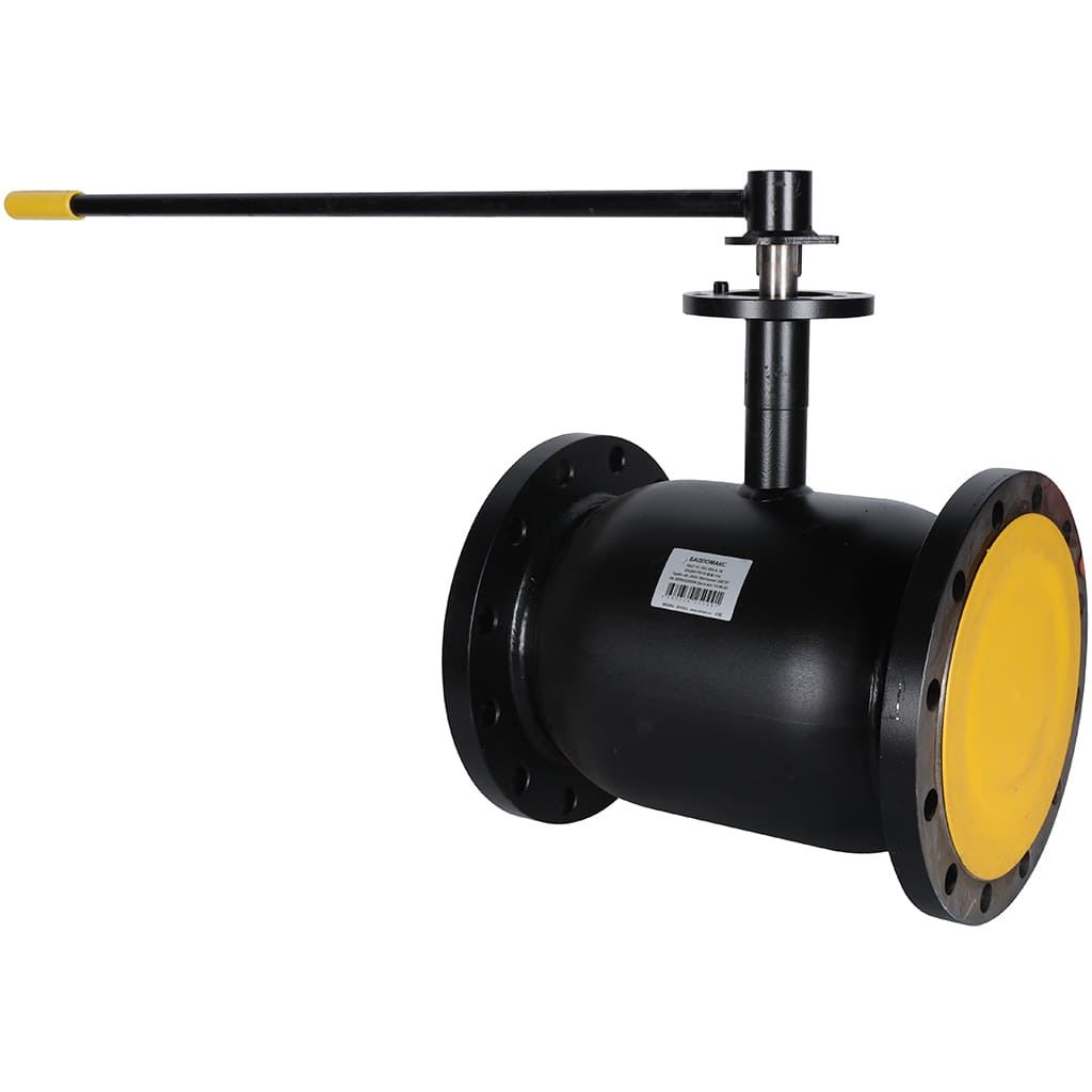 Кран шаровой стальной БРОЕН Балломакс ф/ф DN 200 PN 16 для теплоснабжения с рукояткой, 9474004