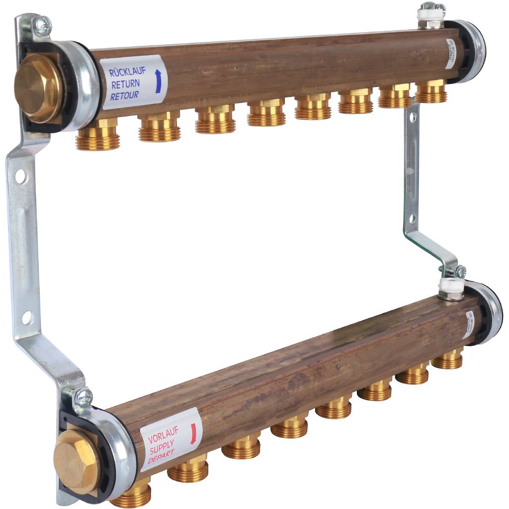 Коллектор для радиаторной разводки Watts HKV/A-8 (21.20.108), 10004550