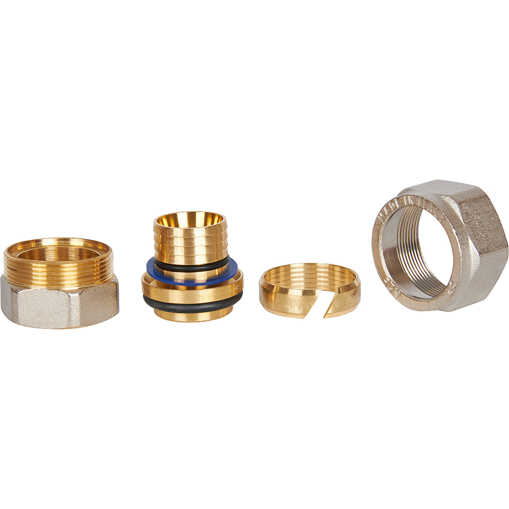 Переходник STOUT с наружной резьбой 1 1/4 х32 для металлопластиковых труб винтовой, SFS-0001-011432