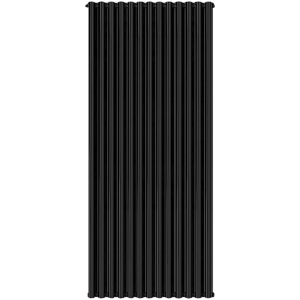 Радиатор алюминиевый STOUT Anteprima 1800 13 секций универсальное подключение (черный), SRA-3120-18000713