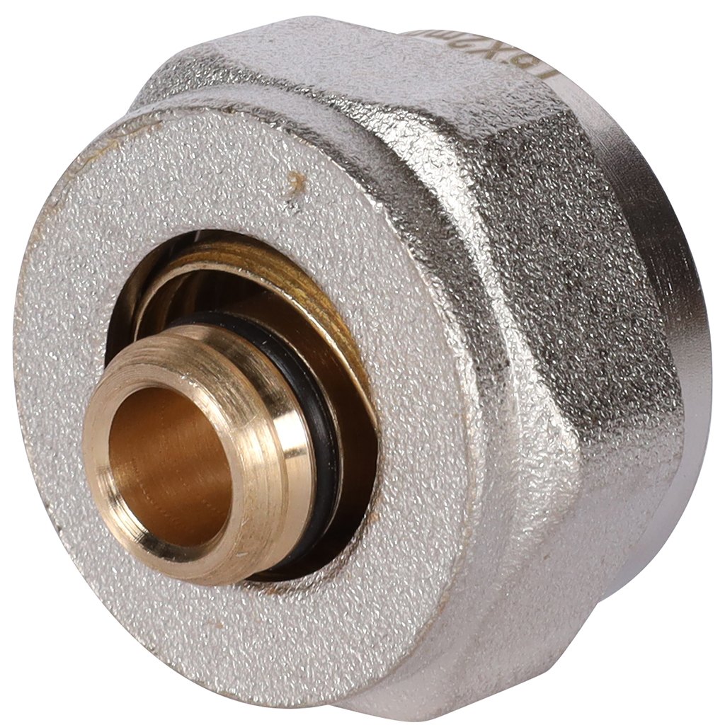 Фитинг компрессионный ROMMER евроконус для труб PEX-AL-PEXb 16х2,0х3/4, RFC-1021-001620