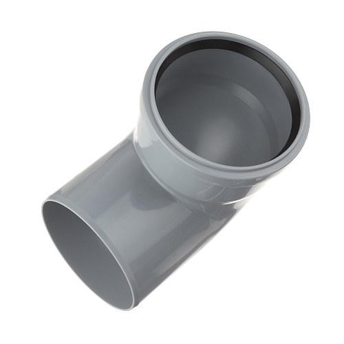 Отвод ВК ПП 110х87, серый,РТП