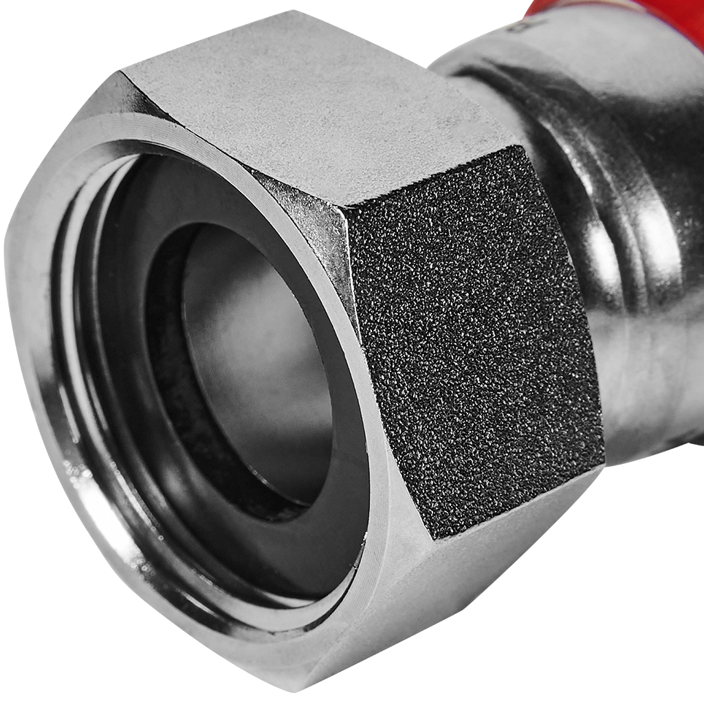 Переходник ROMMER с накидной гайкой-ВР 28х1 из нержавеющей стали прессовой