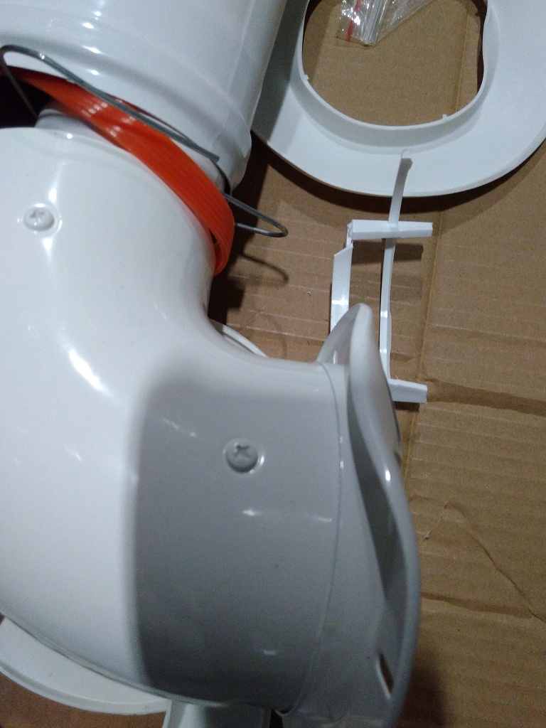 Уцененный товар (нарушена упаковка, вмятины): Комплект традиционного дымохода ROMMER АНТИЛЕД D60/100, L1220 (IMMERGAS)