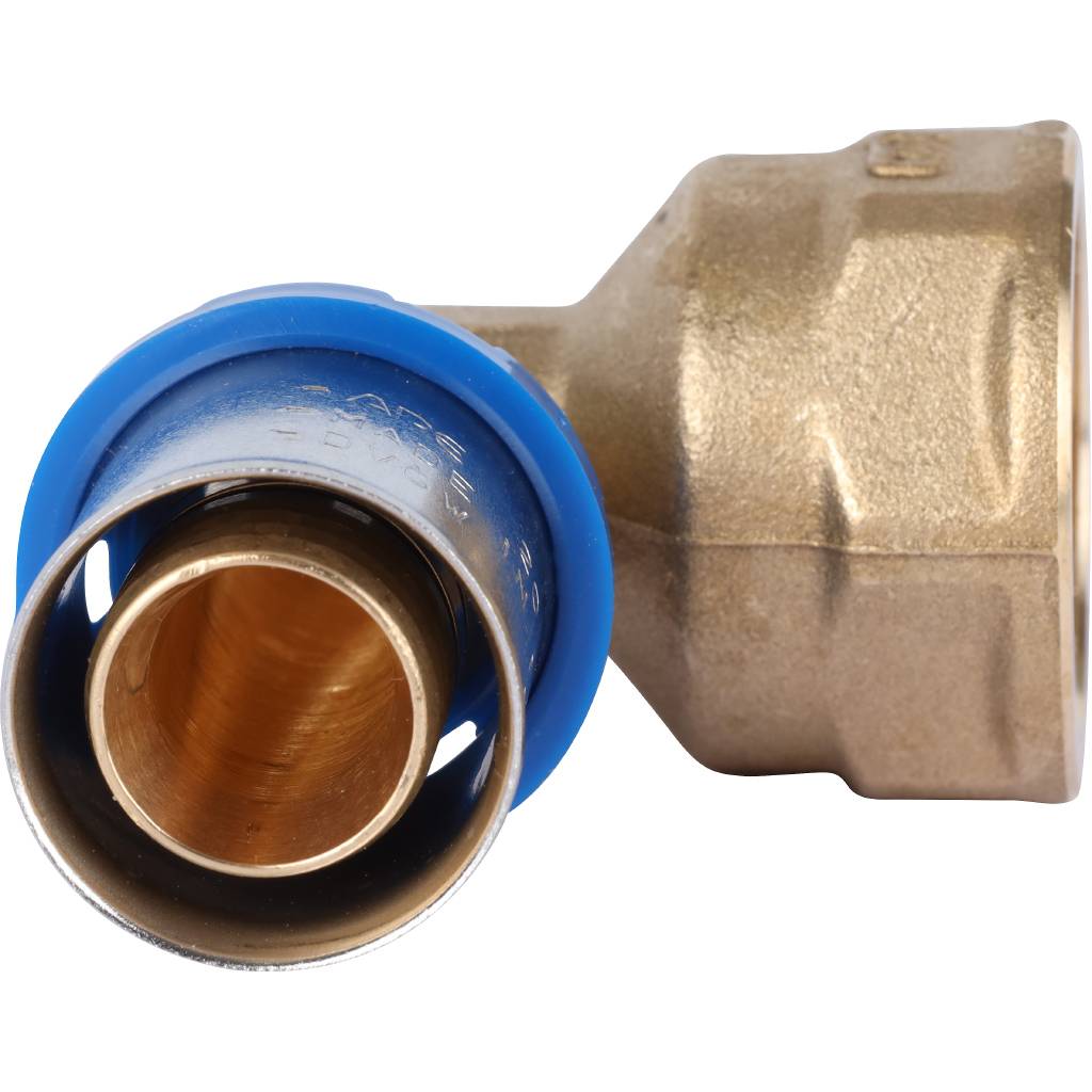 Угольник-переходник APE с внутренней резьбой 3/4 х20 для металлопластиковых труб прессовой, ARL3104200