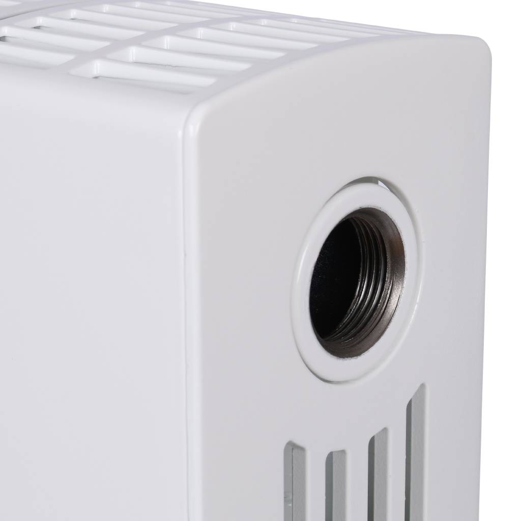 Радиатор биметаллический RIFAR SUPReMO 500 4 секции боковое подключение (белый RAL 9016), 4RS50-4