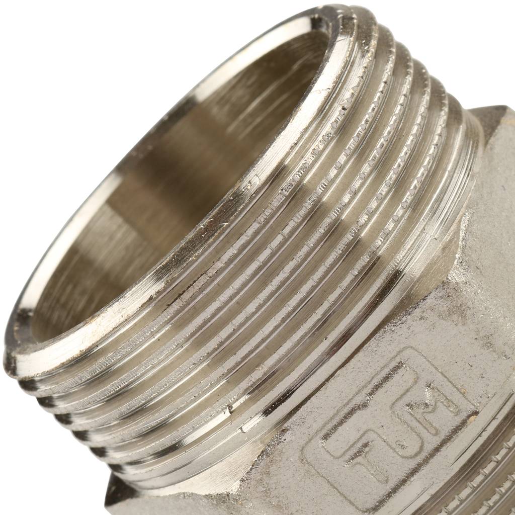 Ниппель HH TIEMME никелированный 1 1/2х1 1/2, 1500267