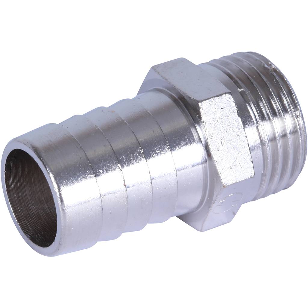 Штуцер STOUT НР никелированный 1/2 x18, SFT-0067-001218