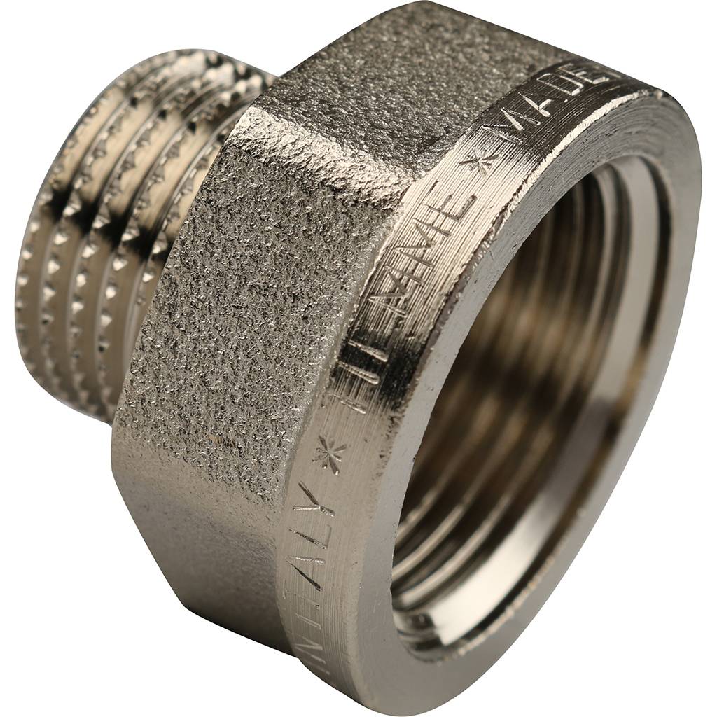 Переходник TIEMME НВ никелированный 1/2х3/4, 1500127