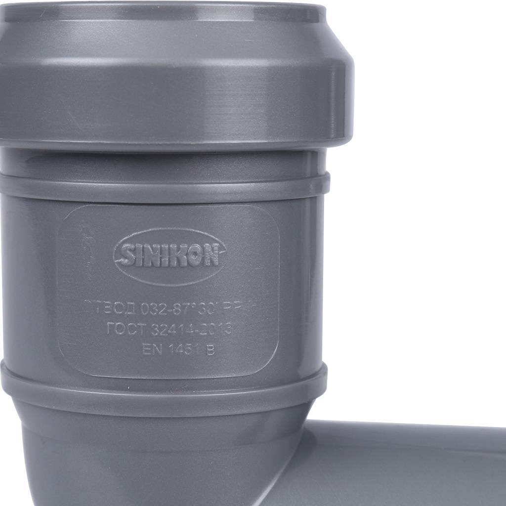 Отвод Sinikon D32x87гр, 504011.R