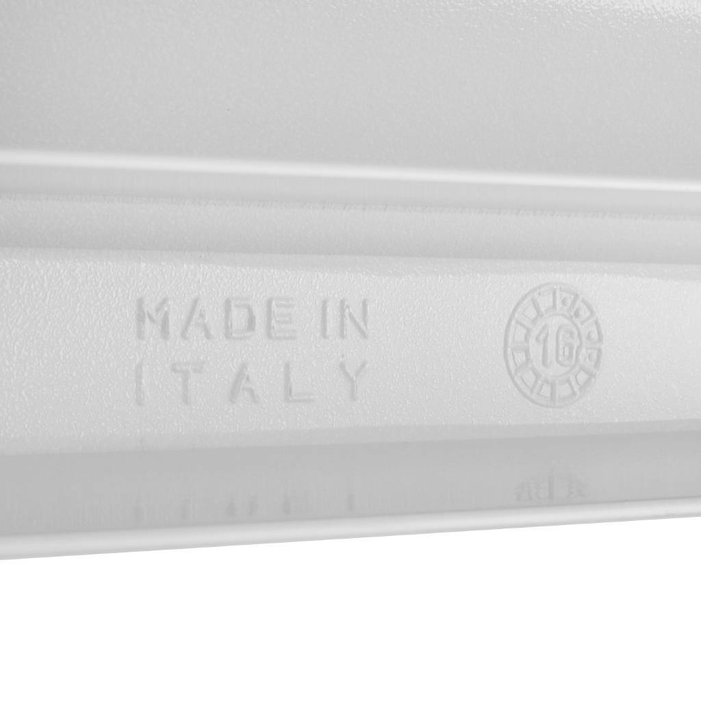 Радиатор алюминиевый Global ISEO 500 8 секций боковое подключение (белый RAL 9010), IS05001008