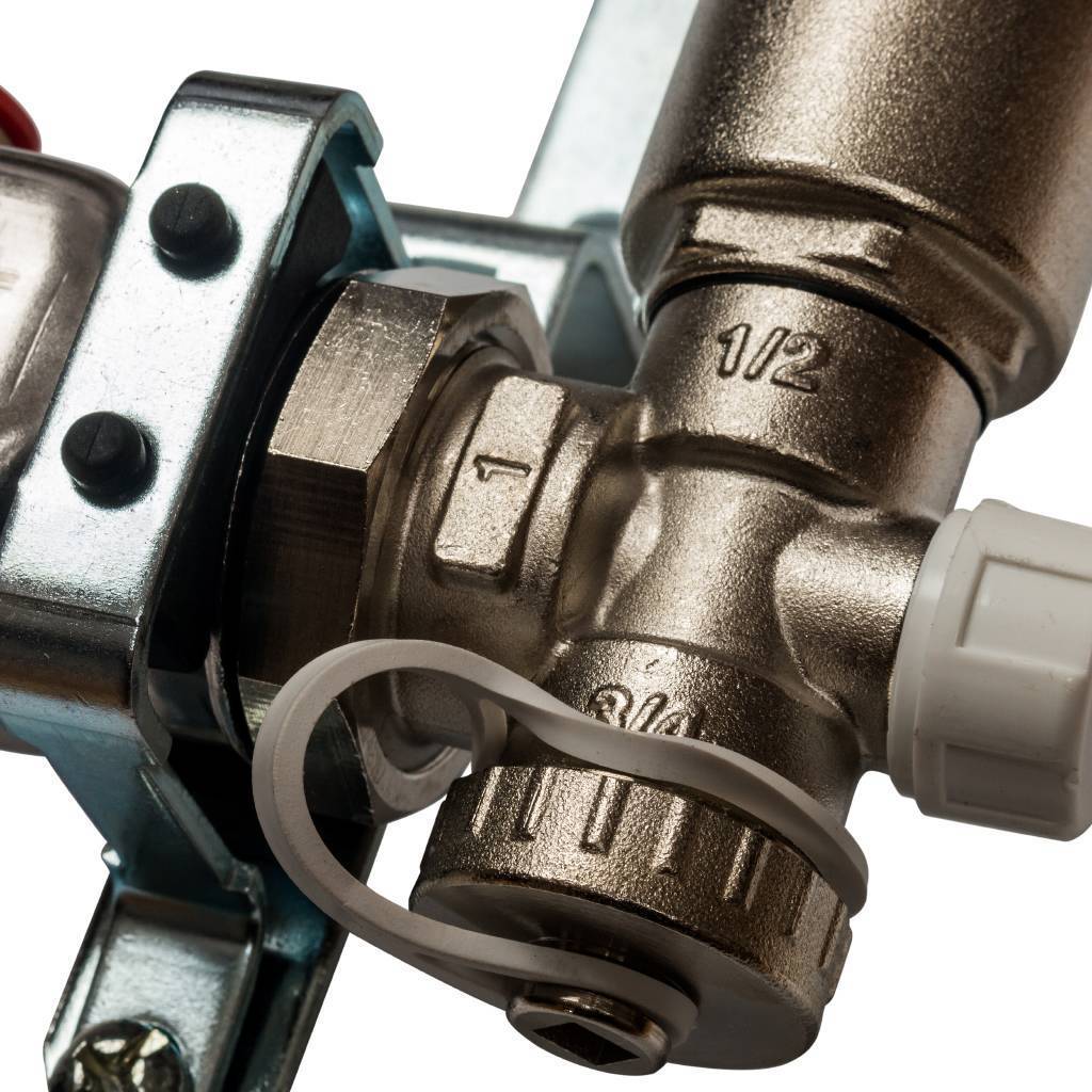 Коллектор из нержавеющей стали в сборе без расходомеров STOUT 7 выходов