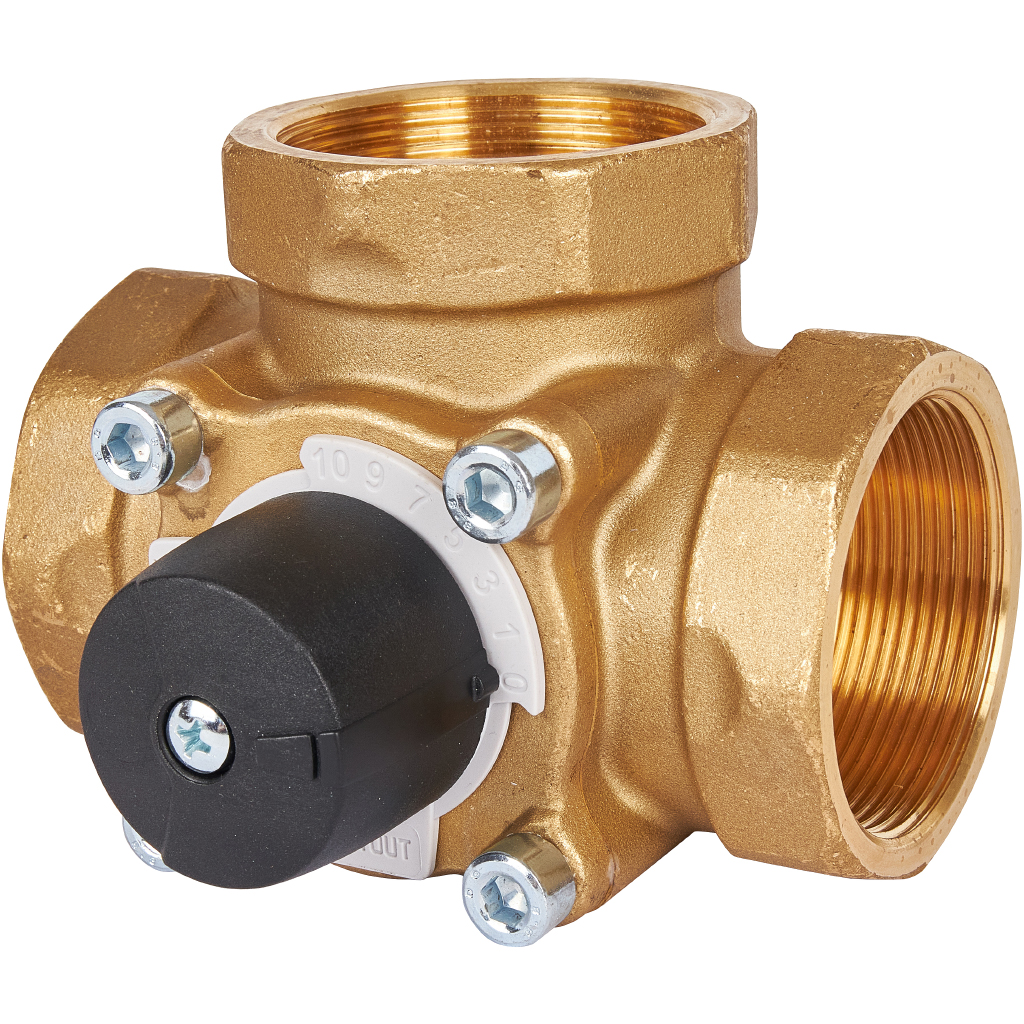 Трехходовой смесительный клапан STOUT 2 Kvs 40, SVM-0003-015001