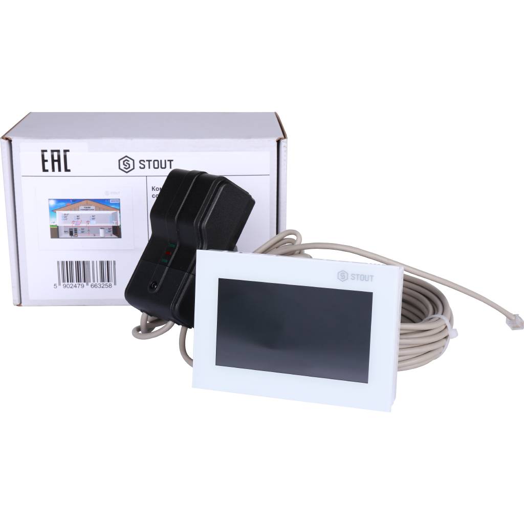 Комнатный регулятор со связью STOUT RS, ST-281, STE-0101-100281