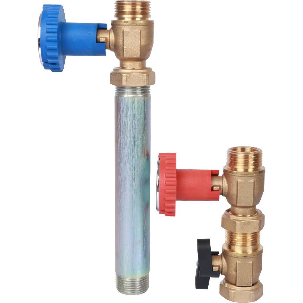 Насосная группа STOUT SDG-0001 с прямым контуром 3/4 без насоса в теплоизоляции, SDG-0001-002001