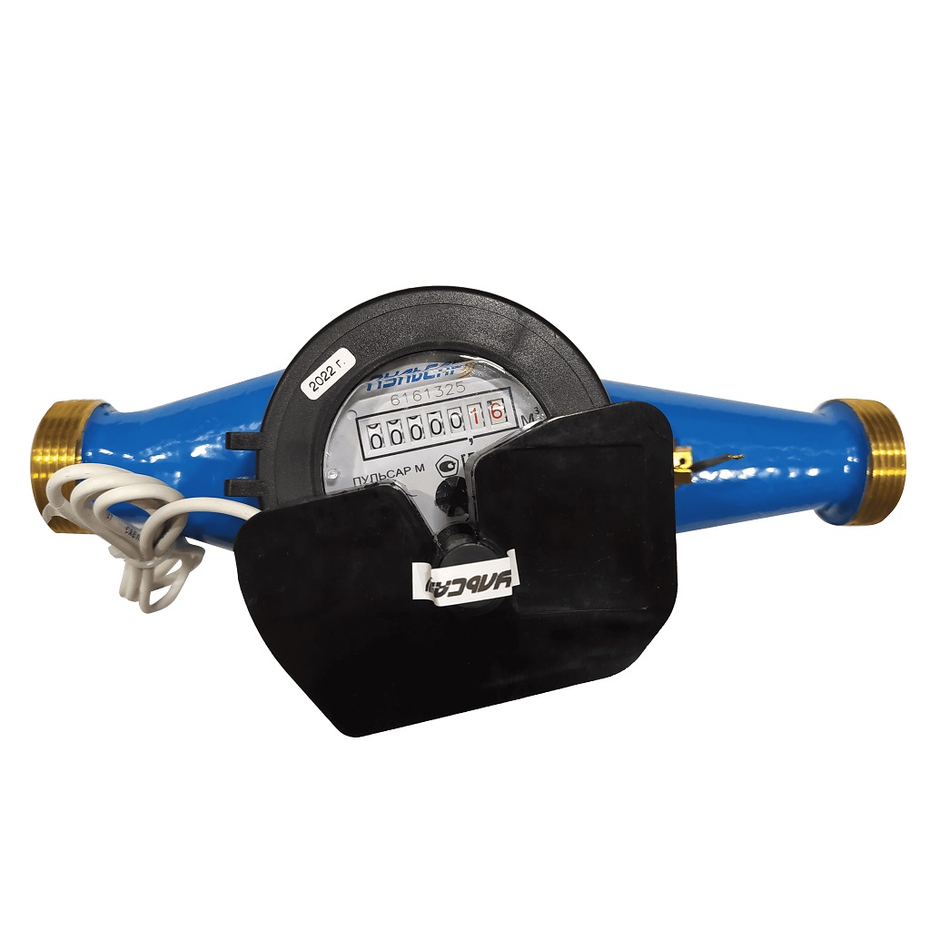 Счетчик холодной воды многоструйный Пульсар М Ду25 Qn=3,5м3/час исп. IP68 L=260мм M-Bus