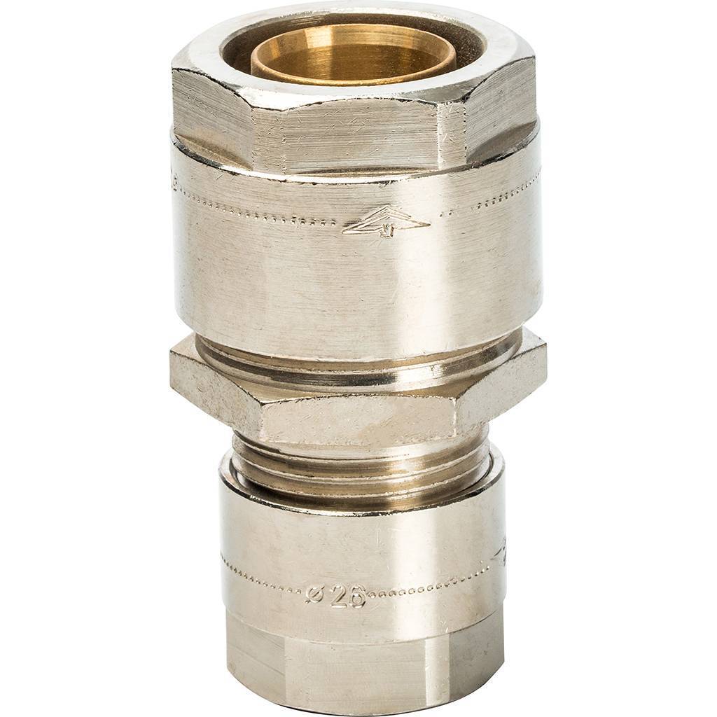 Переходник Prandelli Multyrama (32.3х26.3) для металлопластиковых труб винтовой, 103.11.07.6