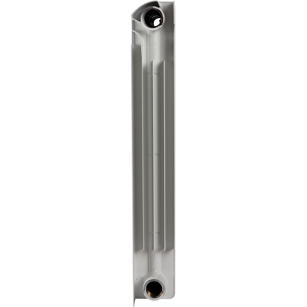 Радиатор биметаллический STOUT ALPHA 500 6 секций боковое подключение (белый RAL 9016), SRB-2310-050006