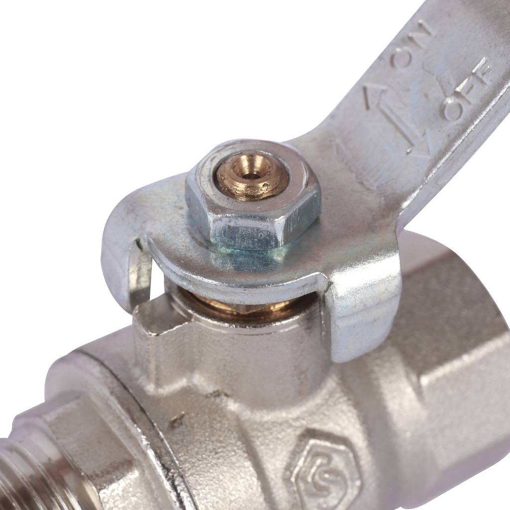 Кран шаровой стандартнопроходной STOUT SVB ВР/НР, ручка рычаг 1/2