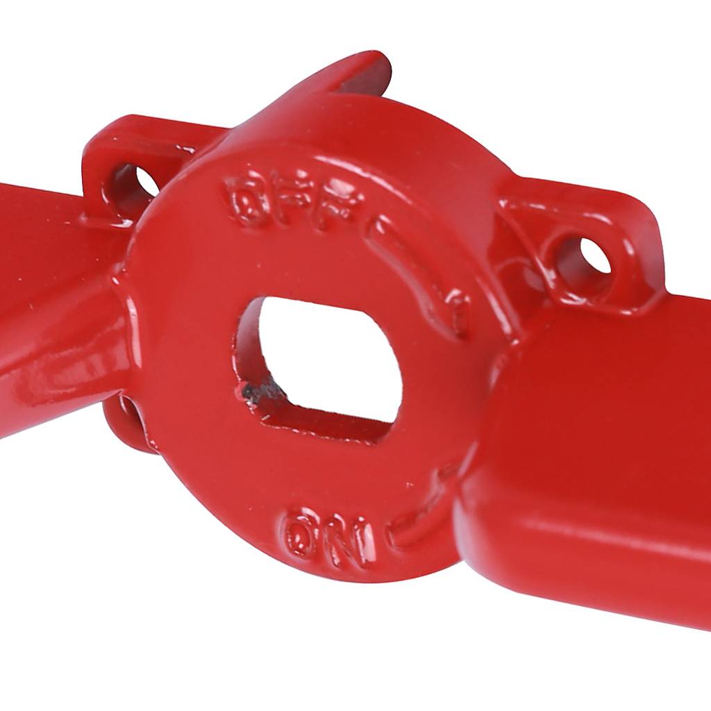 Ручка-бабочка STOUT для шарового крана STOUT 1/2 -3/4 (Красная), SVB-BUT-1234-02