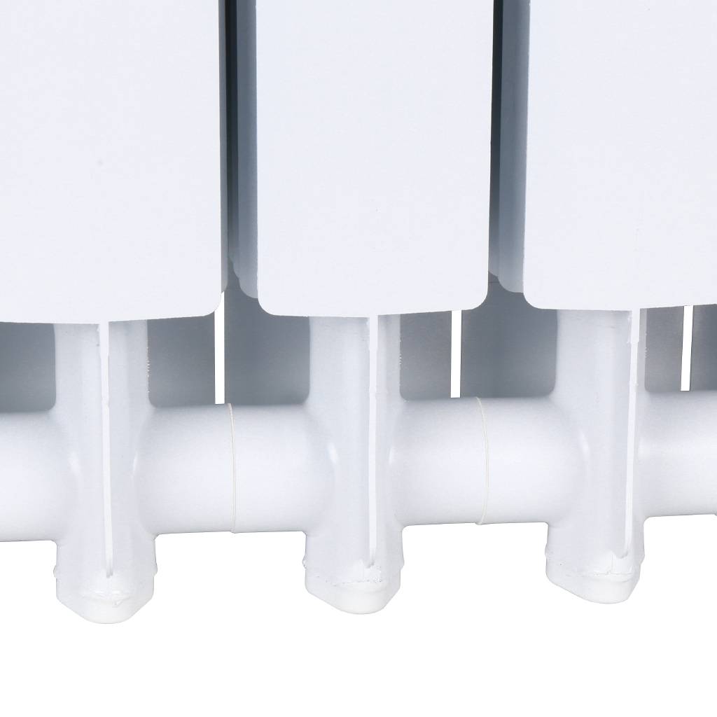 Радиатор алюминиевый Global VOX- R 500 9 секций боковое подключение (белый RAL 9010), VX05001009