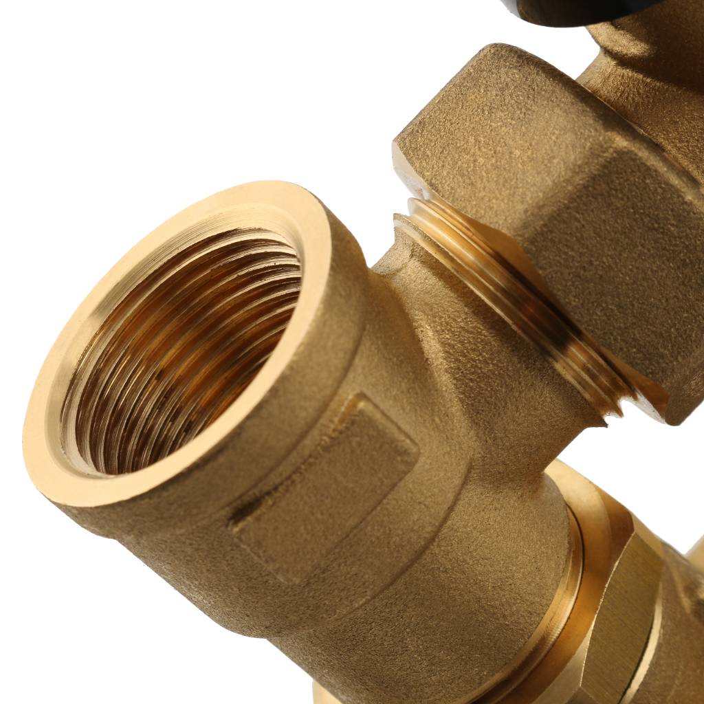 Насосно-смесительный узел STOUT с термостатическим клапаном и байпасом, без насоса, *SDG-0020-002000