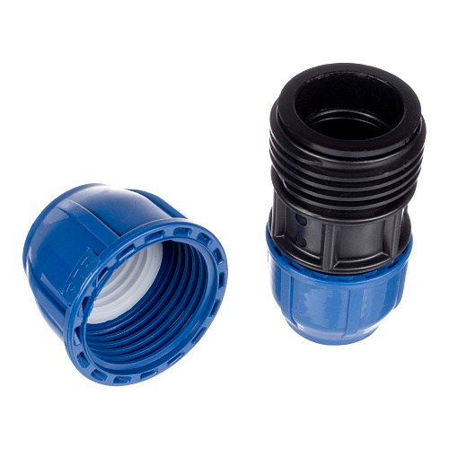 Муфта переходная компрессионная, полипропилен 32/25, для полиэтиленовых труб, РТП