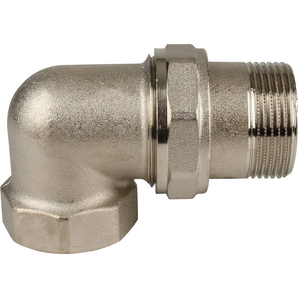 Соединитель угловой никелиров. Itap 162 1 1/4 «американка», 26127