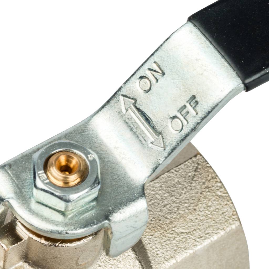 Кран шаровой STOUT полнопроходной, ВР/НР, ручка рычаг 3/4