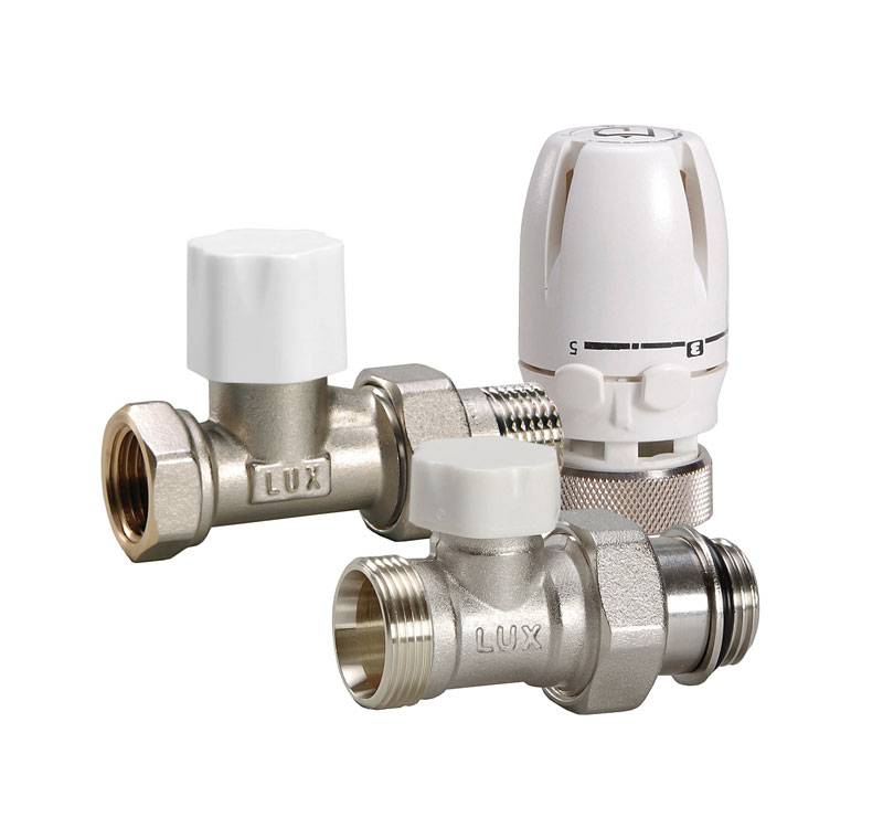 Блистер термостатический комплект LUXOR КТ201 1/2 прямой