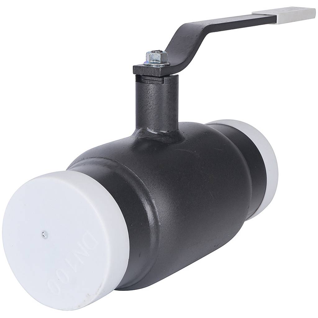 Кран шаровой ALSO КШП Ду100 Ру 2,5 МПа из Ст.20, КШ.П.100.25-01