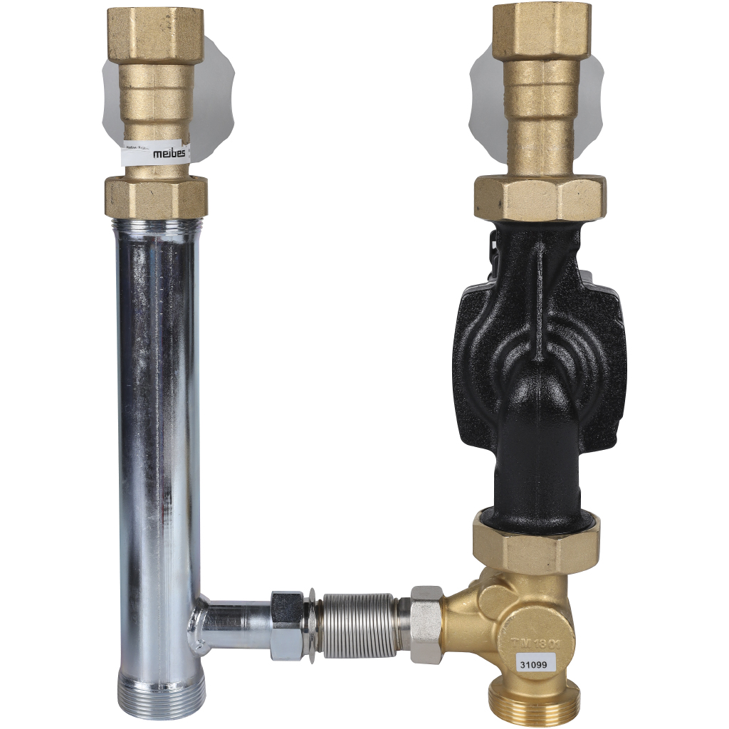 Насосная группа Meibes поколение 8+ V-MK 1 1/4 c насосом Grundfos UPM3 Hybrid 32-70*